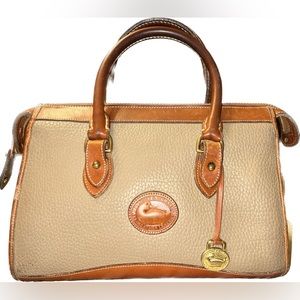 Vintage Dooney & Bourke All Weather Leather Doctor’s Bag